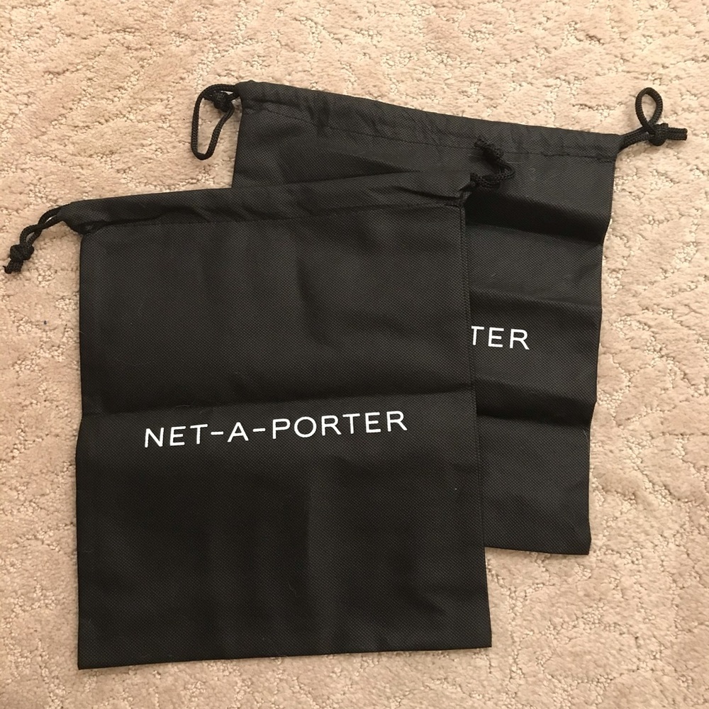 2 Net-A-Porter dust bags